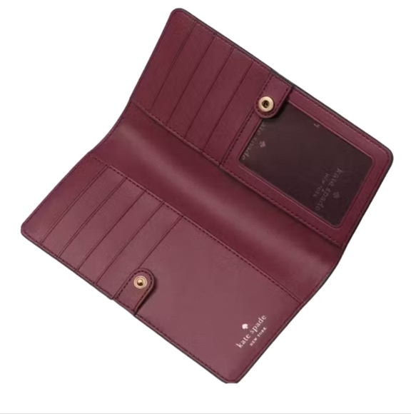 Kate Spade Madison Large Slim Bifold Wallet - Picture 4 of 7